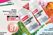 Biogen Magnesium Chelate Value Pack-60+30 Capsules Per Pack 