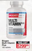 Biogen Multi Vitamin Plus-180 Tablets