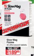 Slow-Mag Fizzies-30 Effervescent Tablets