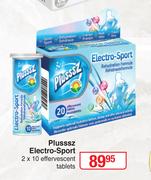 Plusssz Electro-Sport-2 x 10 Effervescent Tablets
