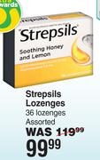 Strepsils Lozenges 36 Lozenges Assorted