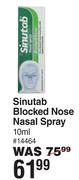 Sinutab Blocked Nose Nasal Spray-10ml