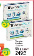 TransAct Patches 10 Patches-Each