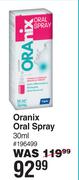 Oranix Oral Spray-30ml