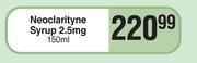 Neoclarityne Syrup 2.5mg-150ml