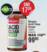 Biogen Acid Clear Drops-100ml
