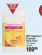 NRF Digestive Enzymes Value Pack-120 Tablets