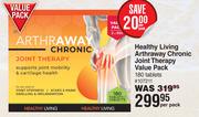 Healthy Living Arthraway Chronic Joint Therapy Value Pack-180 Tablets Per Pack