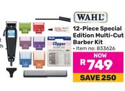 Wahl 12-Piece Special Edition Multi-Cut Barber Kit 833626