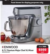 Kenwood 6.7L Titanium Major Chef XL Mixer 850000452