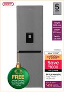 Defy 348L Metallic Fridge/Freezer DAC645-WD 10117052