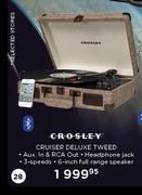 Crosley Cruiser Deluxe Tweed