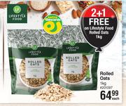 Lifestyle Food Rolled Oats-1Kg Each