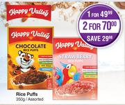 Happy Valley Rice Puffs Assorted-For 2 x 350g