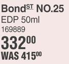 Yardley London Bond ST No.25 EDP-50ml