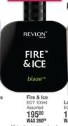 Revlon Fire & Ice EDT Assorted-100ml