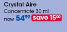 Crystal Aire Concentrate-30ml Each