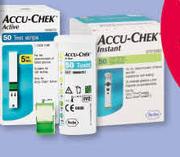 Accu-Chek 50 Test Strips Active-Per Pack
