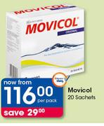 Movicol 20 Scahets-Per Pack
