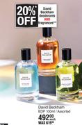 David Beckham EDP Assorted-100ml Each