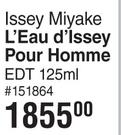 Issey Miyake L'Eau d'Issey Pour Homme EDT-125ml