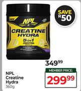NPL Creatine Hydra-360g