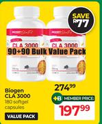 Biogen CLA3000-180 Softgel Capsules