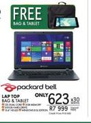 Packard Bell Lap Top+Bag & Tablet