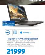 Dell Inspiron i7-7577 Gaming Notebook