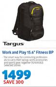 Targus Work & Play 15.6" Fitness BP