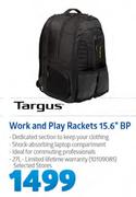 Targus Work & Play Rackets 15.6" BP