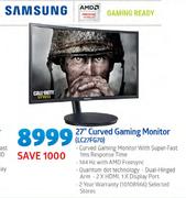 Samsung 27" Curved Gaming Monitor LC27FG70
