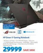 HP Omen 17 Gaming Notebook