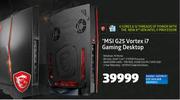 MSI G25 Vortex i7 Gaming Desktop
