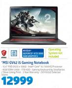 MSI GV62 i5 Gaming Notebook