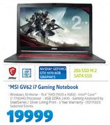 MSI GV62 i7 Gaming Notebook