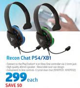 Turtle Beach Recon Chat PS4/XB1-Each