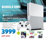 Xbox One S 500GB Console + Game