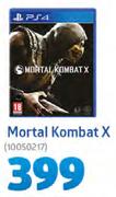 Mortal Kombat X Game For PS4