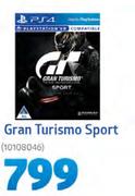 Gran Turismo Sport Game For PS4