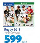 Rugby 2018 Game For PS4-Each