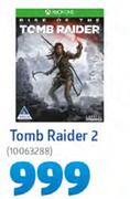Tomb Raider 2 Game  For XBox One