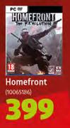 Homefront Game For PC