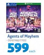 Agents Of Mayhem Game For PS4-Each