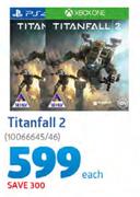 Titanfall 2 Game For PS4-Each
