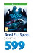 Need For Speed Game For XBox One