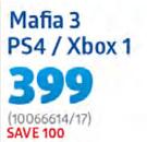 Mafia 3 PS4 / Xbox 1