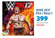 WWE 2K17 PS4 / Xbox 1