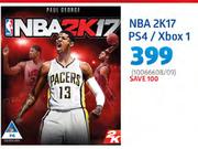 NBA 2K17 PS4/Xbox 1