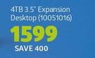 Seagate 4TB 3.5" Expansion Desktop